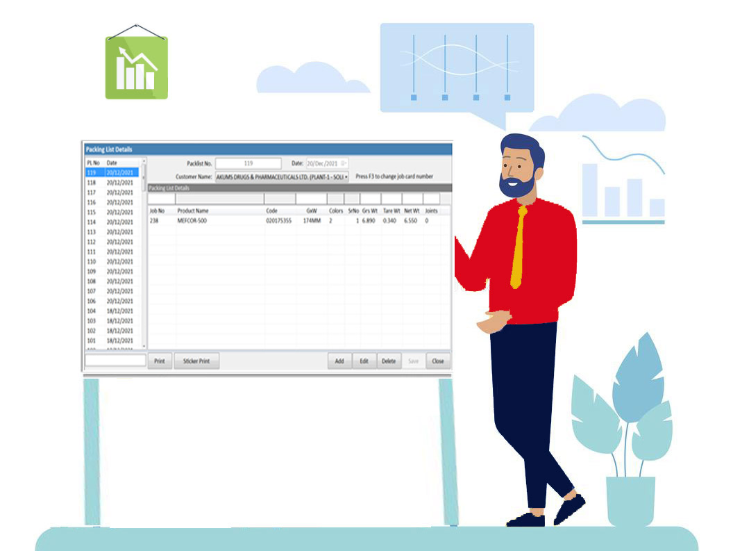 Packing List and Stickers